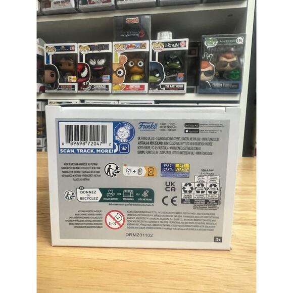 LIMITED EDITION CHASE Toge Inumaki Funko Pop #1375 Jujutsu Kaisen Snakes Fangs - Picture 6 of 6